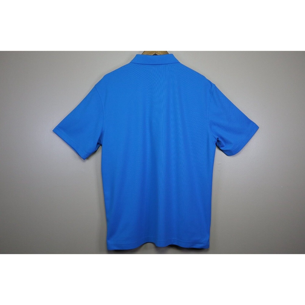 Masters Tech Adult Large Blue Polo Golf Performance Outdoor Active Casual Mens - Picture 7 of 10